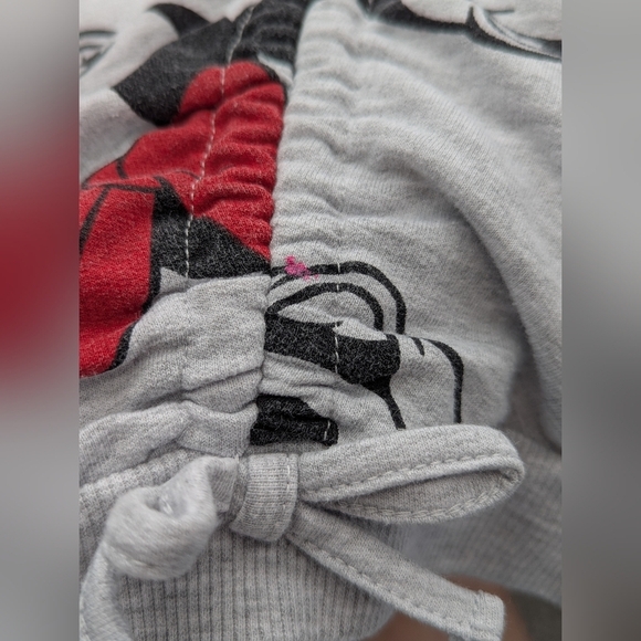 Disney Jr Minnie Mouse (5T) Pullover Sweatshirt with Decorative Draw String - Picture 14 of 16